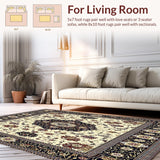 Hand Woven Round Area Natural Fiber Boho Placemat(Beige)