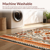 Artful Distressed Geometric Composition(Beige)