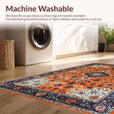 Stylish Vibrant Symmetrical Motif(Red)
