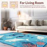 Aquatic Abstract Delight(Blue)