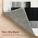 Artful Round Modern Aesthetic(Black)