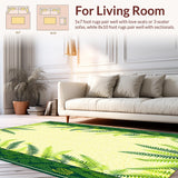 Contemporary Light Green Accents(Beige)