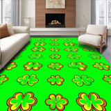 Cheerful Green Yellow Design(Green)