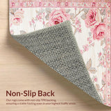 Elegant Country Rose Motif(White)