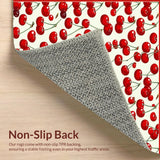 Vibrant Retro Floral Motif(Red)