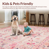 Stylish Contemporary Floral Vibes(Pink)