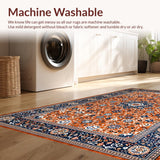 Chic Retro Geometric Color Palette(Orange)