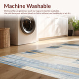 Sleek Modern Ogee Motif Design(Blue)