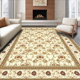 Boho Wave Area for Wood Stairs Beige Brown(Beige)