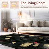 Charming Black and White Design(Black)