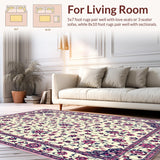 Delicate Contemporary Floral Touch(Beige)
