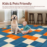 Abstract Multicolor Patterned Elegance(Blue)