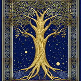 Modern Abstract Norse Design(Blue)