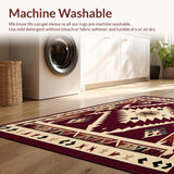 Albuquerque Heritage Collection with Southwestern Artistic Design(Red)