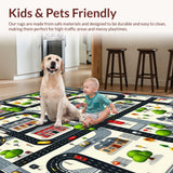 Urban Cityscape Play Mat(Black)