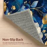 Modern Playful Botanical Motif(Blue)