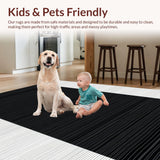 Stylish Striped Modern Graphic Influence(Black)