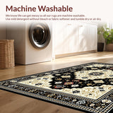 Luxurious Vintage Damask Motif(Black)