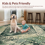 Artful Distressed Linear Composition(Black)