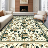 Elegant Neutral Floral Area(Beige)