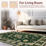 Elegant Floral Mihrab Artwork(Green)