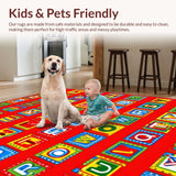 Playful Colorful Alphabet Scheme(Red)