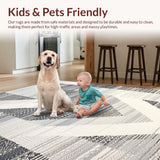 Contemporary Minimalist Herringbone Texture(Gray)