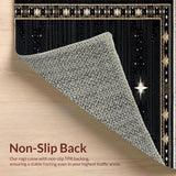 Earthy Rustic Star Motif(Black)