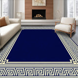 Sophisticated Geometric Tiled Aesthetic(Blue)