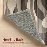 Contemporary Abstract Swirl Motif(Gray)