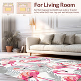Modern Exotic Nature Print(Pink)
