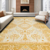 Whimsical Ogee Print Appeal(Beige)