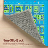 Charming Child Friendly Urban Map Design(Blue)
