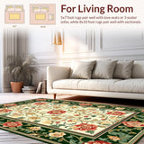 Contemporary Symmetrical Floral Elements(White)