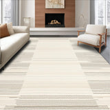 Modern Chic Geometric Wave Illustration(Beige)