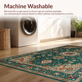 Ornate Vintage Medallion Motif(Green)