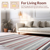 Transitional Light Grey Abstract Design(Gray)