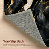 Stylish Marble Gold Composition(Black)
