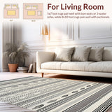 Artful Tiled Geometric Aesthetic(Black)