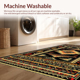 Vibrant Monochrome Tribal Design(Black)