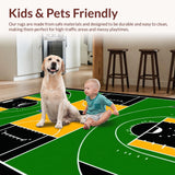 Contemporary Courtline Visual Appeal(Black)