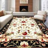 Rustic Floral Elegance in Black(White)
