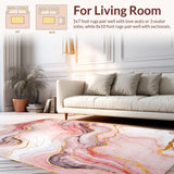 Vibrant Marbleized Artistic Vision(Pink)
