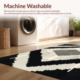 Sleek Monochrome Geometric Motif(Beige)