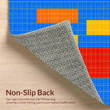 Artful Striped Minimalist Look(Blue)