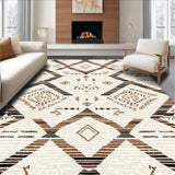 Whimsical Shag Motif(Beige)