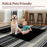 Artful Striped Lattice Style(Gray)