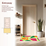 Cute Retro Inspired Fruity Motif(Green)