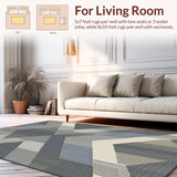 Sophisticated Geometric Mix(Gray)