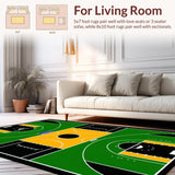 Contemporary Courtline Visual Appeal(Black)